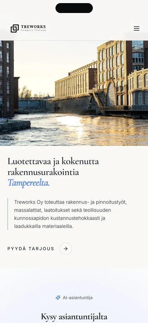 Treworks on mobile