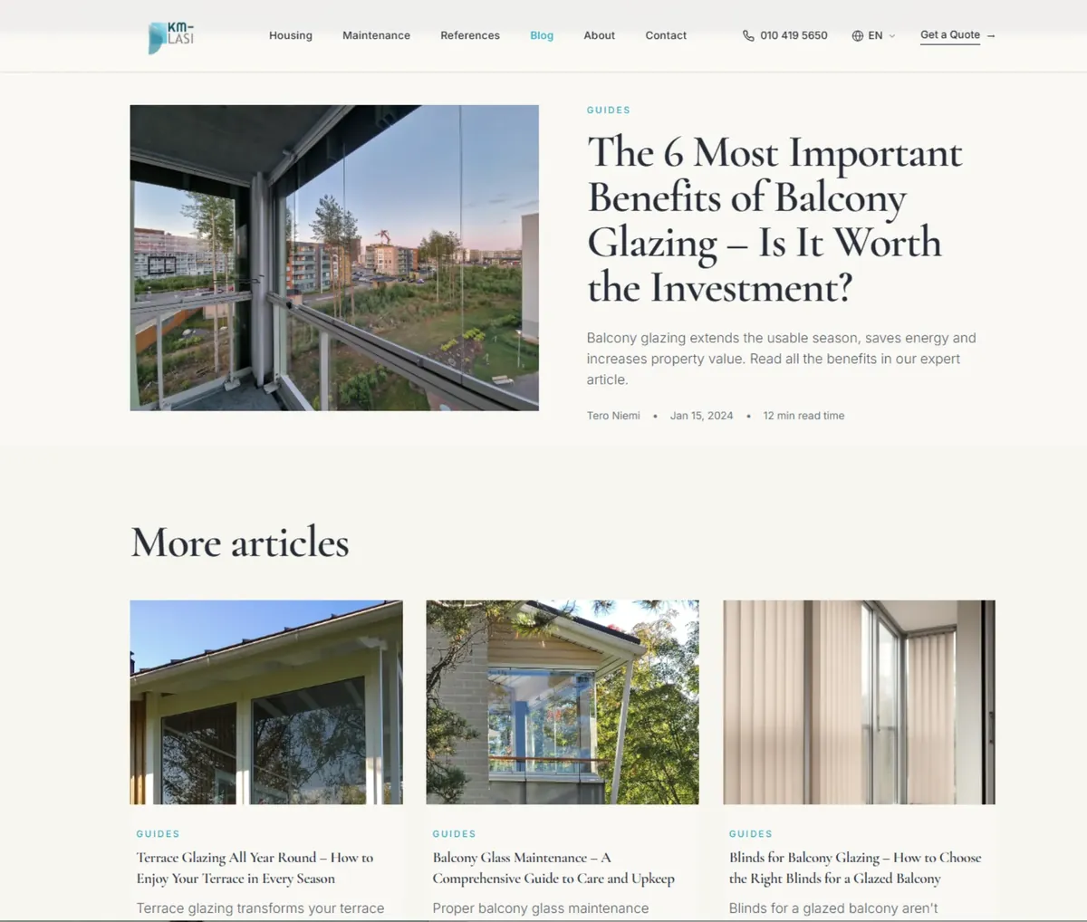 KM-Lasi - blog
