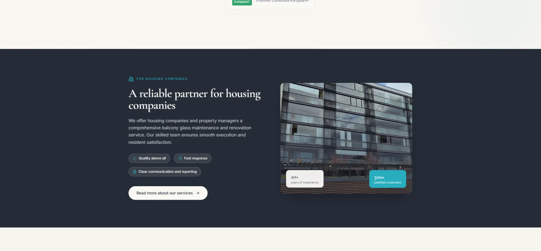KM-Lasi - housing companies