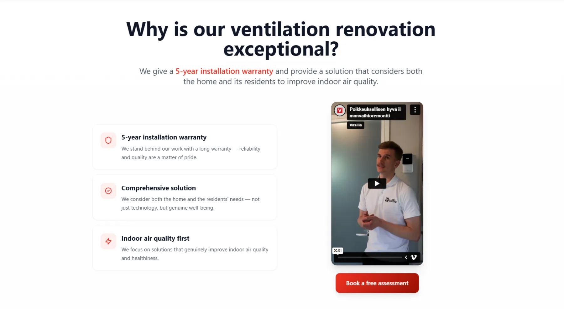 Vasilia - case study